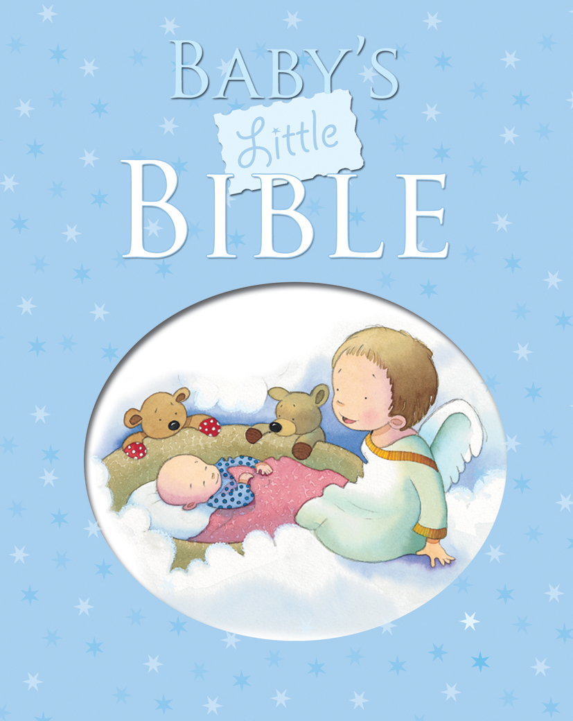 Baby's Little Bible Blue HB - Sarah Toulmin